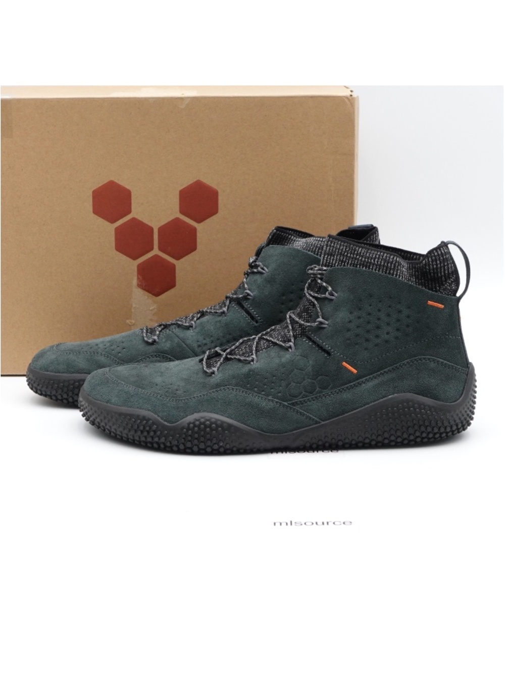 NEW Vivobarefoot Motus Studio Mid Men's Suede Barefoot Shoes 305641-01